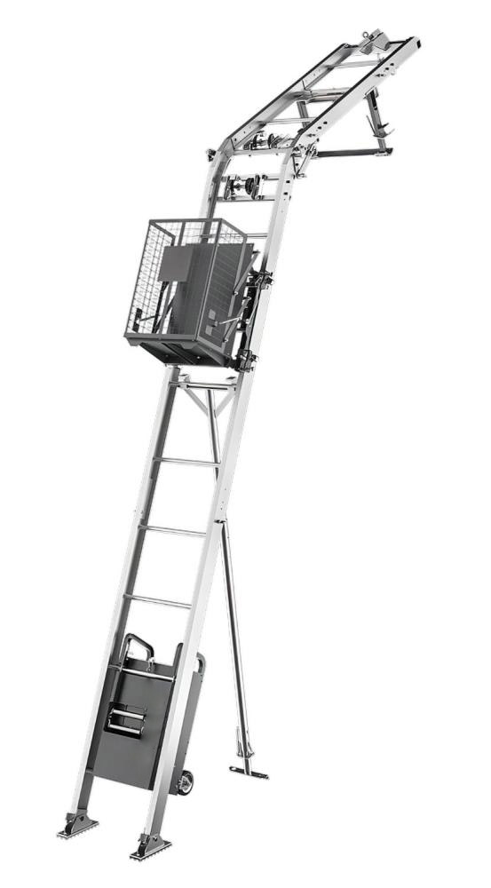 Bauaufzug "RoofClimber" - Paket bis 21 m
