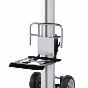 Alu-Hubkarre ML2 mit Plattform - 120 kg Tragkraft, 1050 mm Hubhöhe